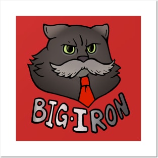 Big Iron Cat Posters and Art